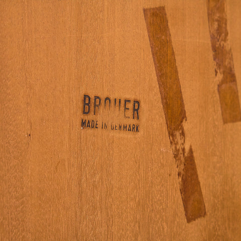Danish bookshelf in Santos rosewood by Brouer