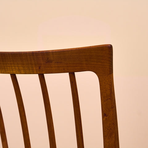 Swedish dining chairs in teak by B.Fridhagen for Bodafors