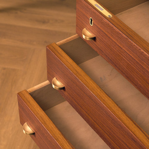 Danskt skrivbord i teak av Severin Hansen för Haslev Møbelfabrik