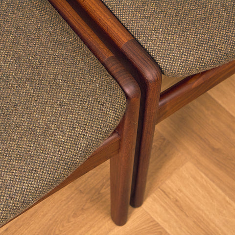 Danish set of 8 dining chairs 'model 68' by Anderstrup Møbelfabrik