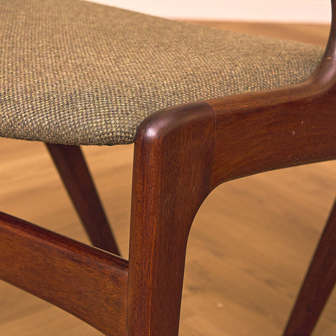 Danish set of 8 dining chairs 'model 68' by Anderstrup Møbelfabrik
