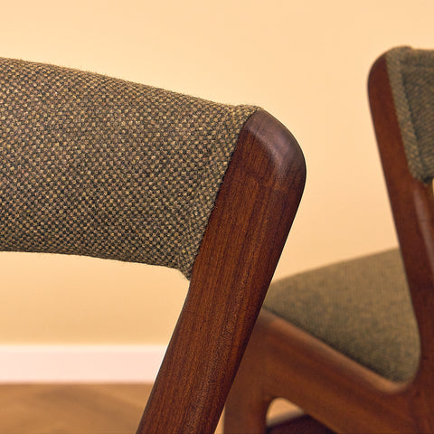 Danish set of 8 dining chairs 'model 68' by Anderstrup Møbelfabrik