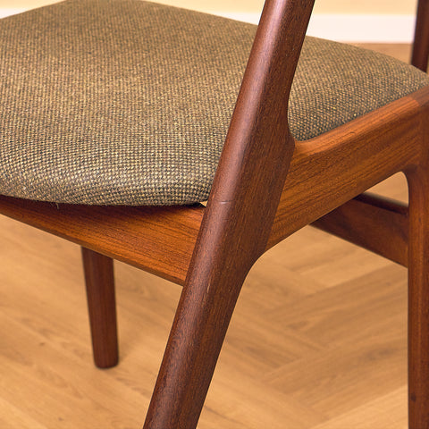 Danish set of 8 dining chairs 'model 68' by Anderstrup Møbelfabrik
