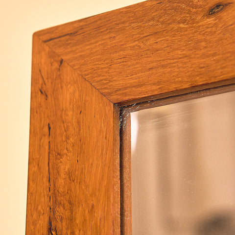 Mid-century mirror in teak