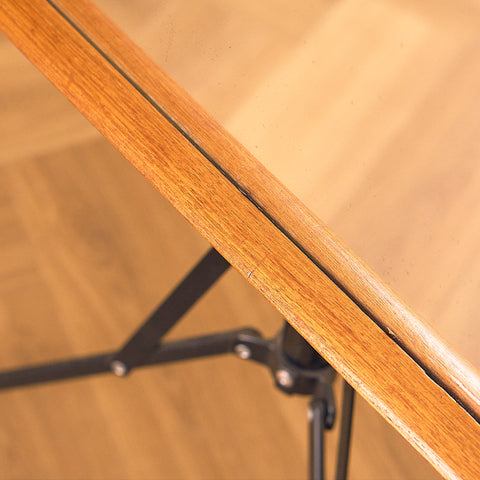 Mid-century mirror in teak