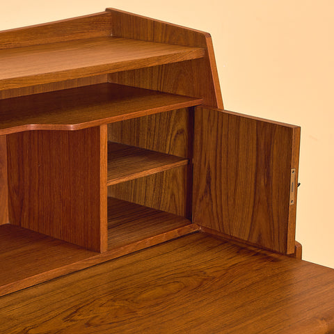 Danish secretary in teak by Amager Bolighus