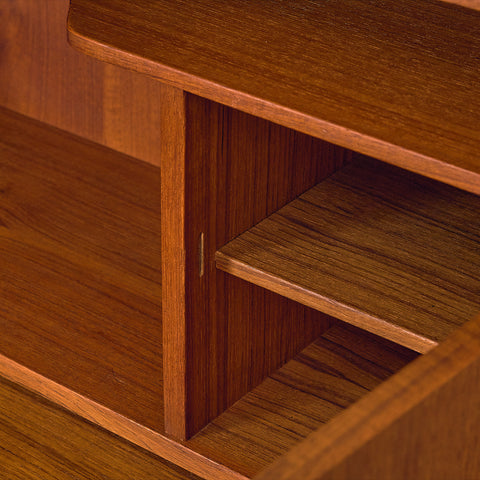 Danish secretary in teak by Amager Bolighus