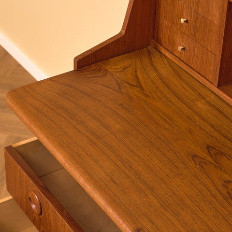 Danish secretary in teak by Amager Bolighus