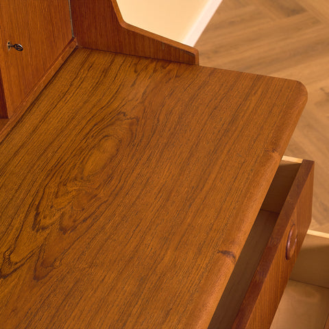Danish secretary in teak by Amager Bolighus