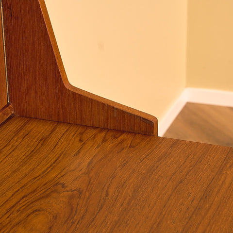 Danish secretary in teak by Amager Bolighus