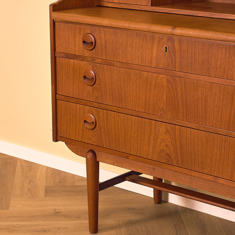 Danish secretary in teak by Amager Bolighus