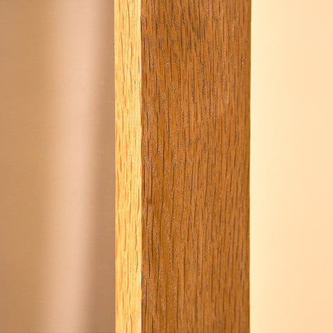 Mid-century mirror in oak