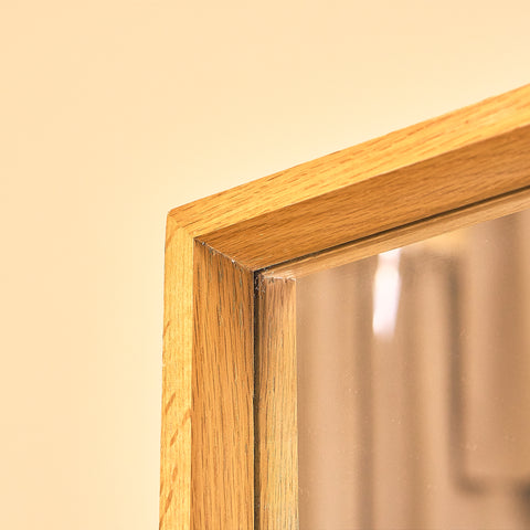 Swedish mirror in oak Nyge verken