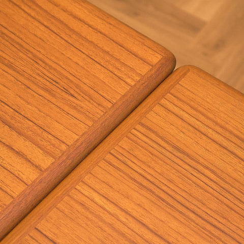 Danish dining table in teak