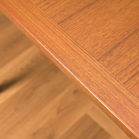 Danish dining table in teak by Slagelse Møbelværk