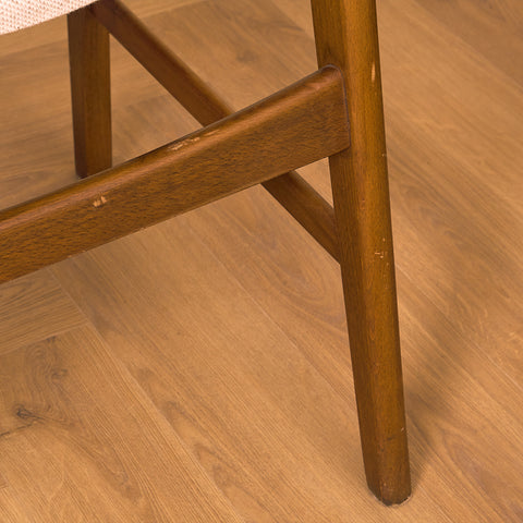 Danish dining chairs in teak and beech by Henning Kjaernulf for Vejle Stole & Møbelfabrik