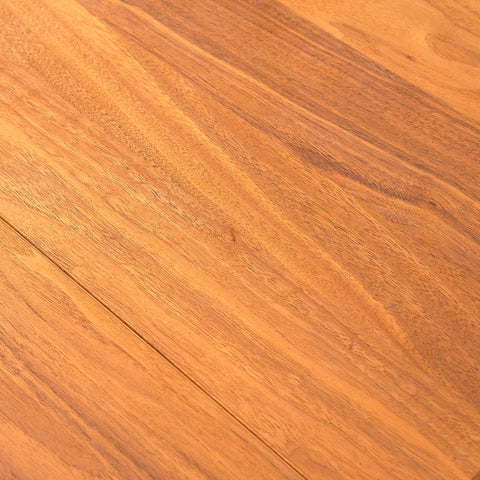 Swedish round dining table in walnut and beech