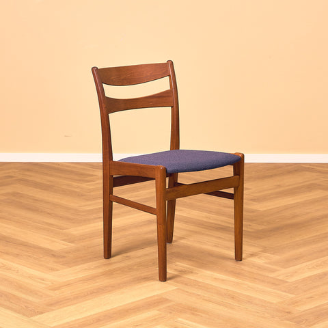 Swedish dining chair in teak