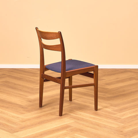 Swedish dining chair in teak