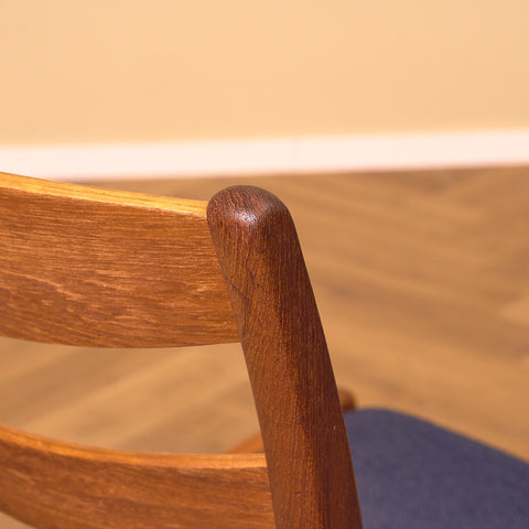 Swedish dining chair in teak