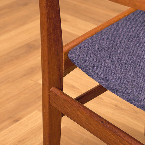 Swedish dining chair in teak