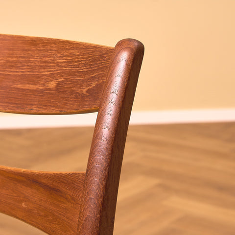 Swedish dining chair in teak