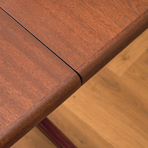 Danish dining table in mahogany by Skovby