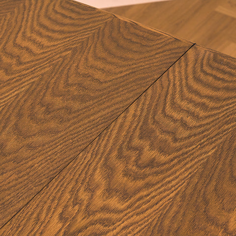 Danish oval dining table in smoked oak by Skovby
