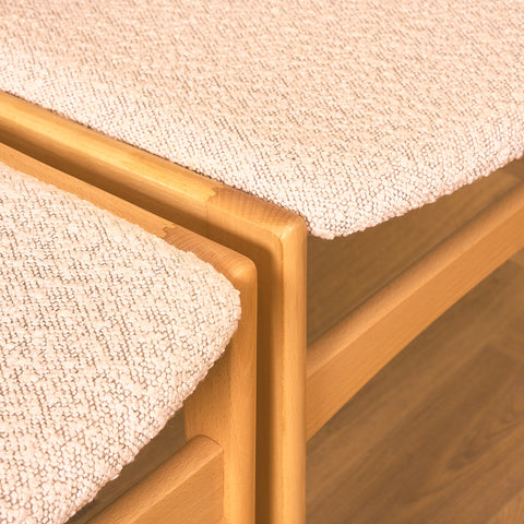 Danish dining chairs in beech by Erik Buch for Anderstrup Møbelfabrik, model 89