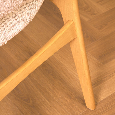 Danish dining chairs in beech by Erik Buch for Anderstrup Møbelfabrik, model 89