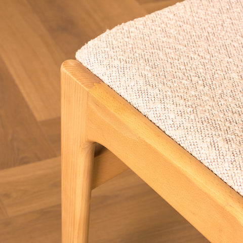 Danish dining chairs in beech by Erik Buch for Anderstrup Møbelfabrik, model 89