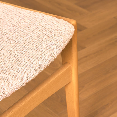 Danish dining chairs in beech by Erik Buch for Anderstrup Møbelfabrik, model 89