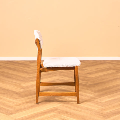 Swedish dining chairs in oak