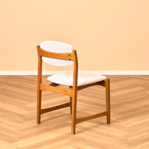 Swedish dining chairs in oak