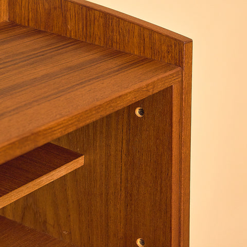 Swedish bookshelf in teak