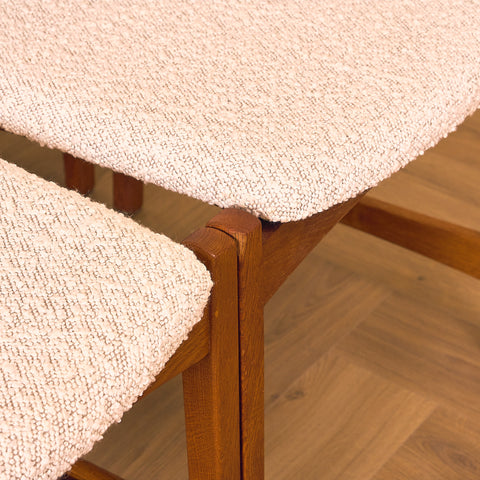Swedish dining chairs in oak