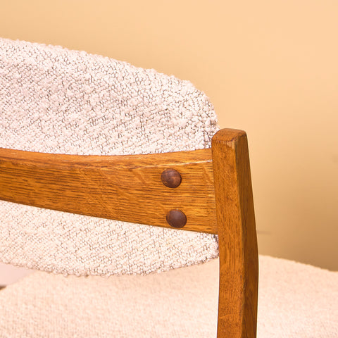 Swedish dining chairs in oak