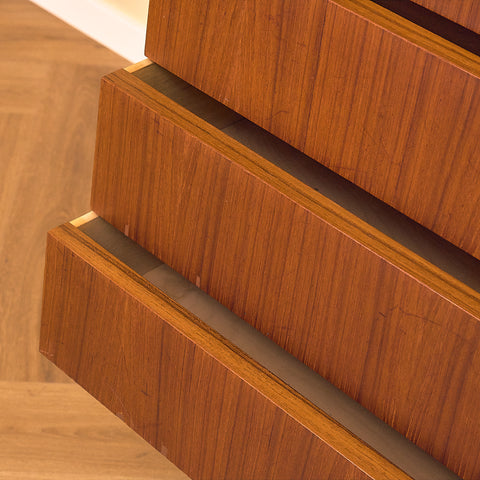 Swedish bookshelf in teak