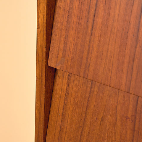 Swedish bookshelf in teak