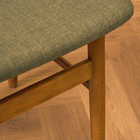 Danish dining chairs in teak and beech