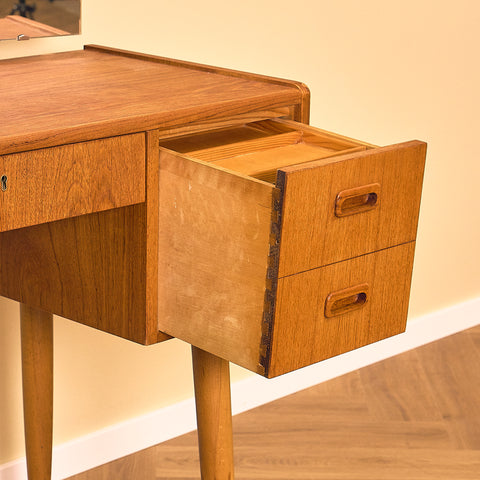 Swedish dressing table / Writing desk in teak