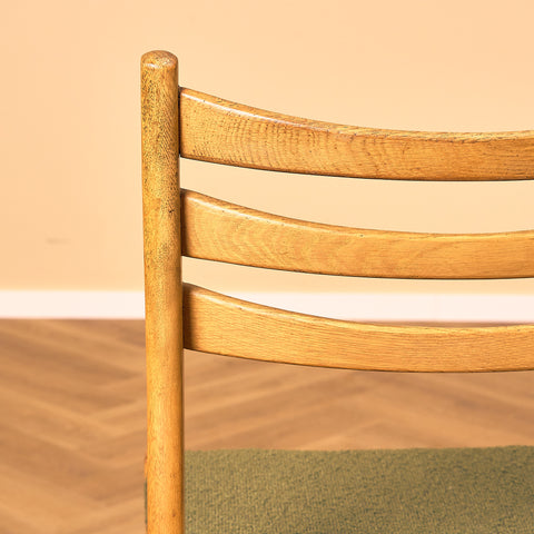 Swedish dining chair in oak