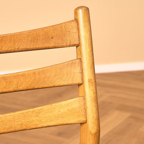 Swedish dining chair in oak