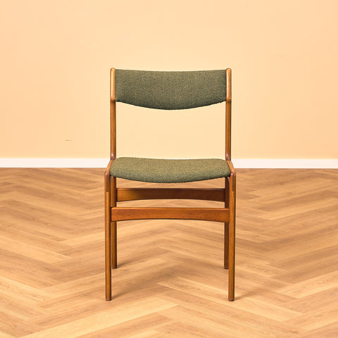 Danish dining chair in teak by Erik Buch for Nova Stolefabrik