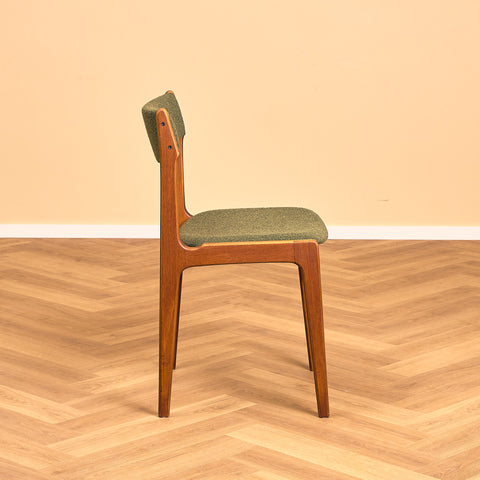 Danish dining chair in teak by Erik Buch for Nova Stolefabrik
