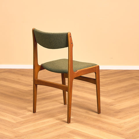 Danish dining chair in teak by Erik Buch for Nova Stolefabrik