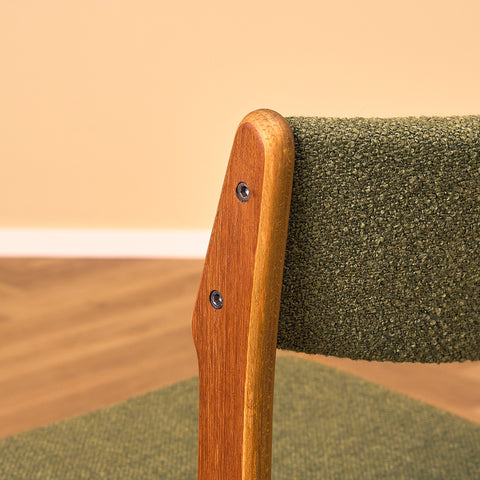 Danish dining chair in teak by Erik Buch for Nova Stolefabrik
