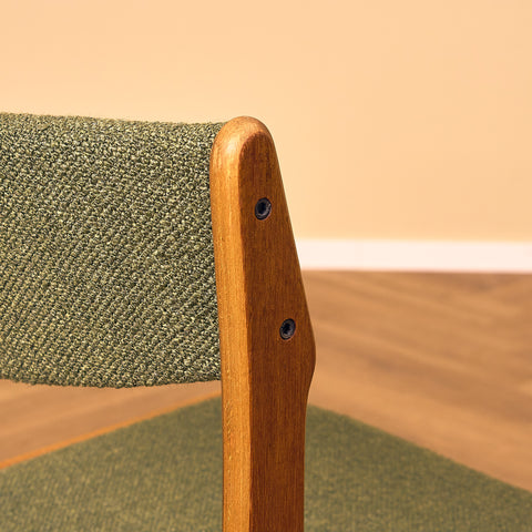 Danish dining chair in teak by Erik Buch for Nova Stolefabrik