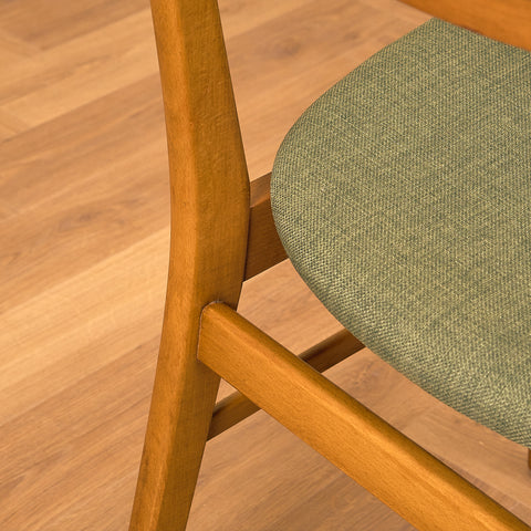 Dining chair in teak & beech by Farstrup