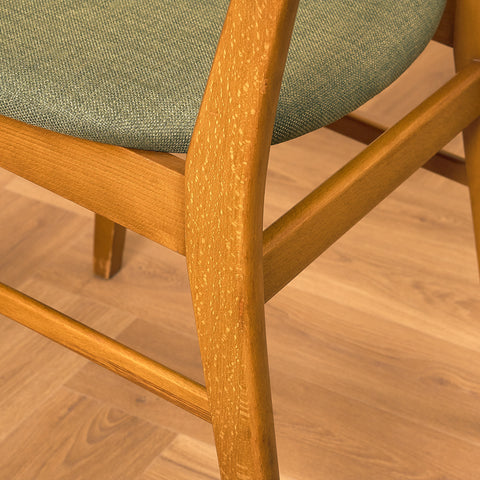 Dining chair in teak & beech by Farstrup